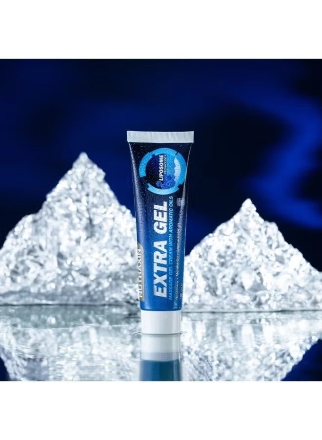 Nutraxin Extra Gel 100 ml, Fast Absorbing Topical Massage Gel for Muscles, Joints and Body Comfort, Cooling and Soothing Formula - Image 4